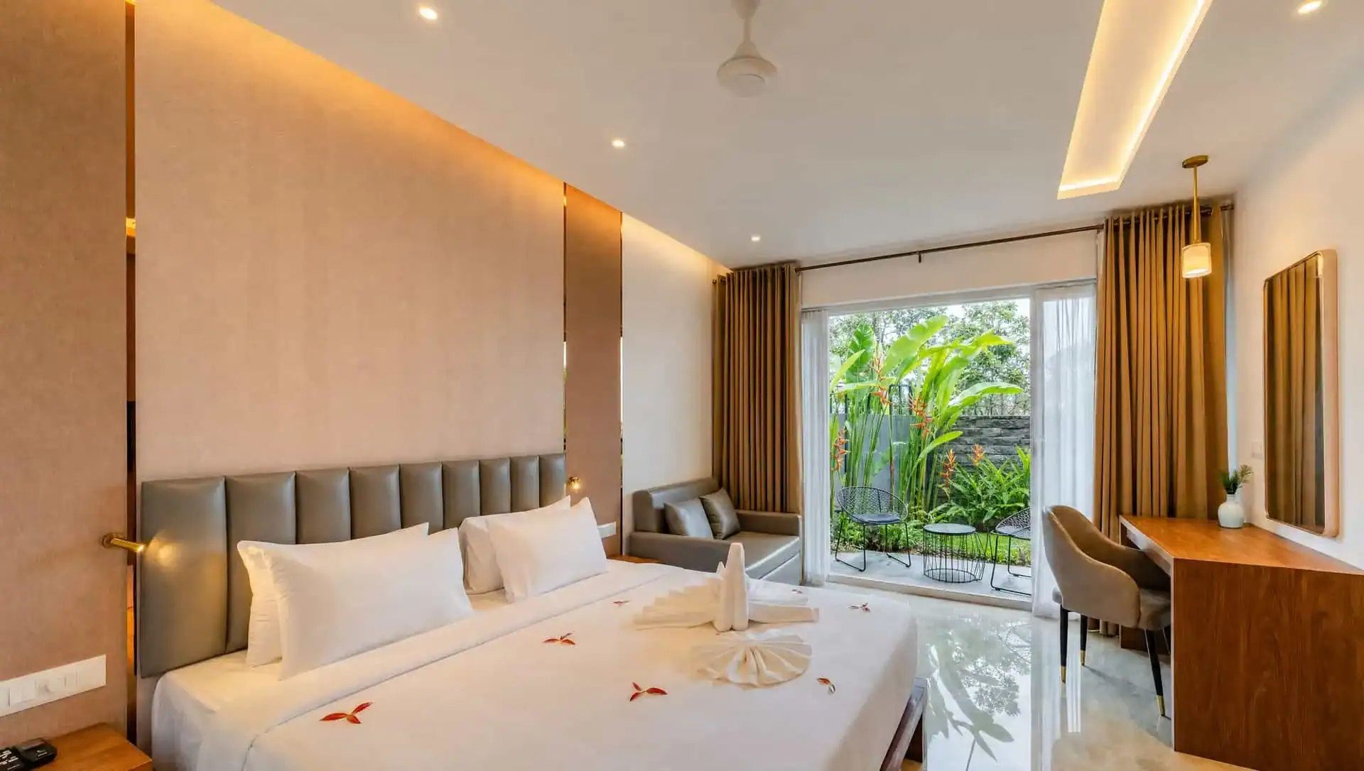 Elegant banquet and conference hall at Vega Munnar Resorts